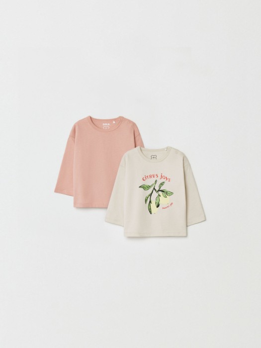 набор из 2 лонгсливов для малышей 4680798742410 фотография