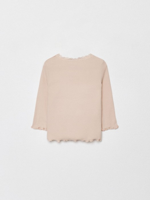 набор из 2 лонгсливов для малышей из трикотажа спереди