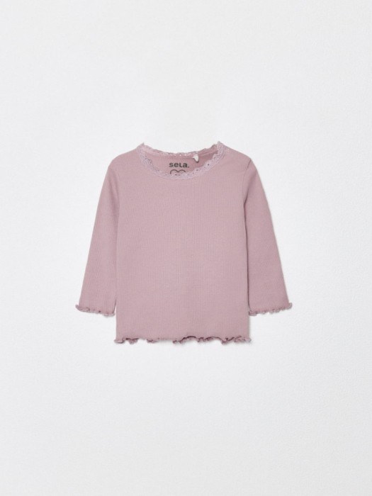 набор из 2 лонгсливов для малышей по цене 999 руб вид справа