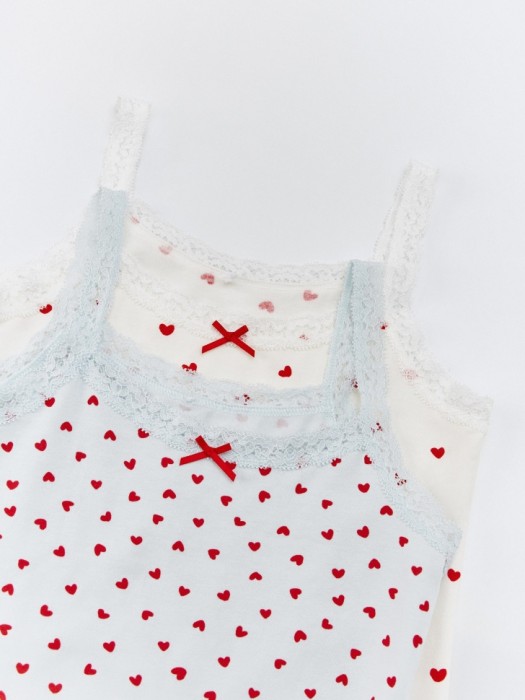 набор из 2 маек для девочек с принтом от бренда sela вид слева