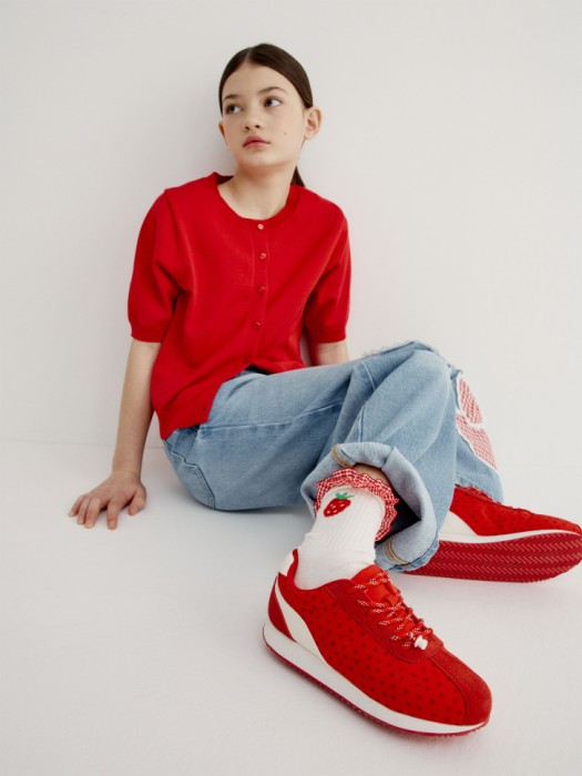 набор из 2 пар носков для девочек из коллекции art people от бренда sela вид слева