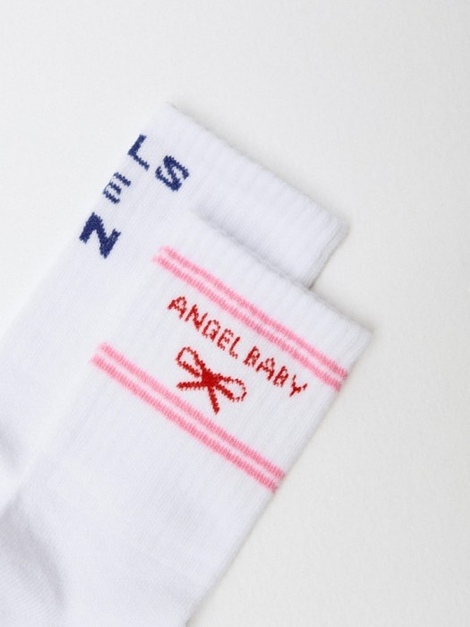 набор из 2 пар носков для девочек от бренда sela вид слева