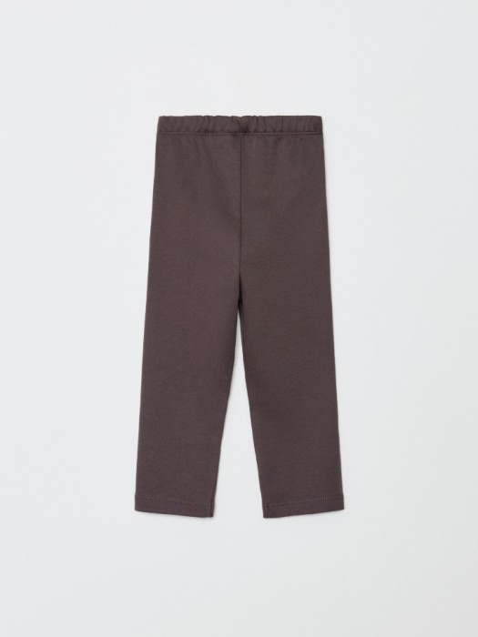 набор из 2 трикотажных брюк для малышей из хлопка спереди
