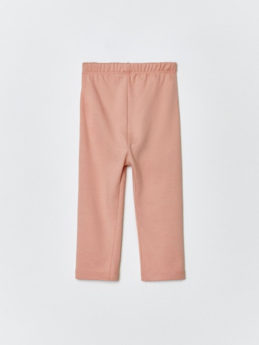 набор из 2 трикотажных брюк для малышей из хлопка спереди