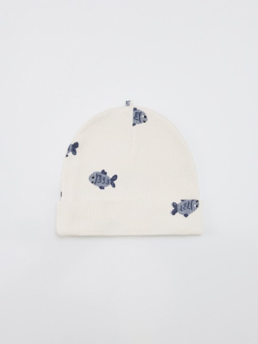 набор из 2 трикотажных шапок для малышей по цене 699 руб вид справа