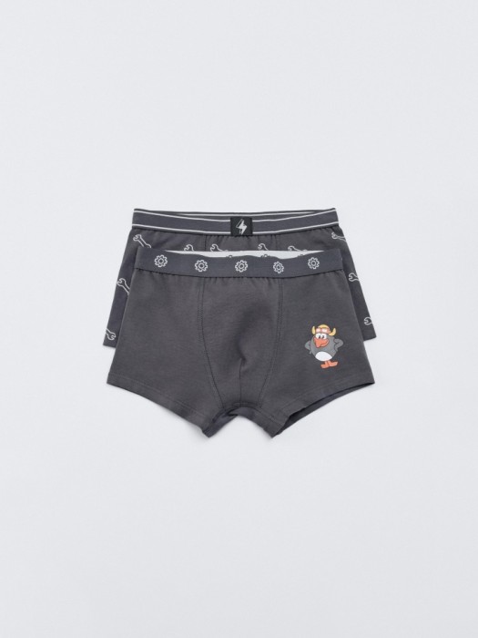 набор из 2 трусов-боксеров для мальчиков  x смешарики 4610517119896 фотография