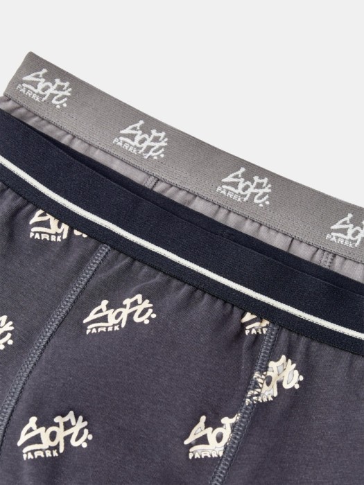 набор из 2 трусов-боксеров для мальчиков от бренда sela вид слева