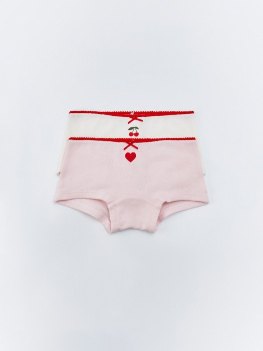 набор из 2 трусов-шортиков для девочек 4610517097019 фотография