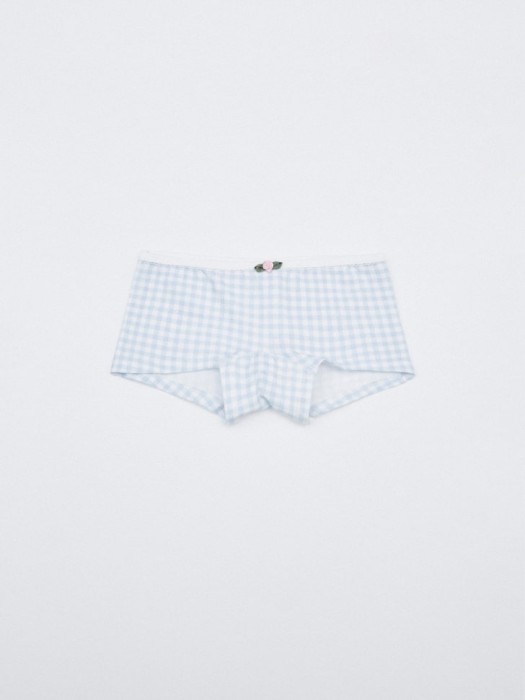 набор из 2 трусов-шортиков для девочек от бренда sela вид слева