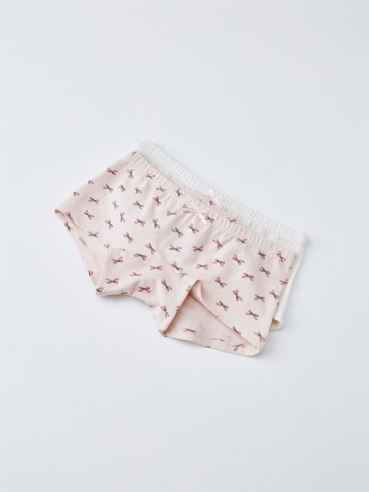 набор из 2 трусов-шортиков для девочек по цене 799 руб вид справа