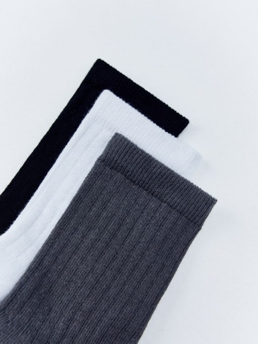 набор из 3 пар детских носков от бренда sela вид слева