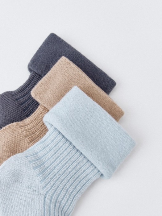 набор из 3 пар гольфов для малышей от бренда sela вид слева