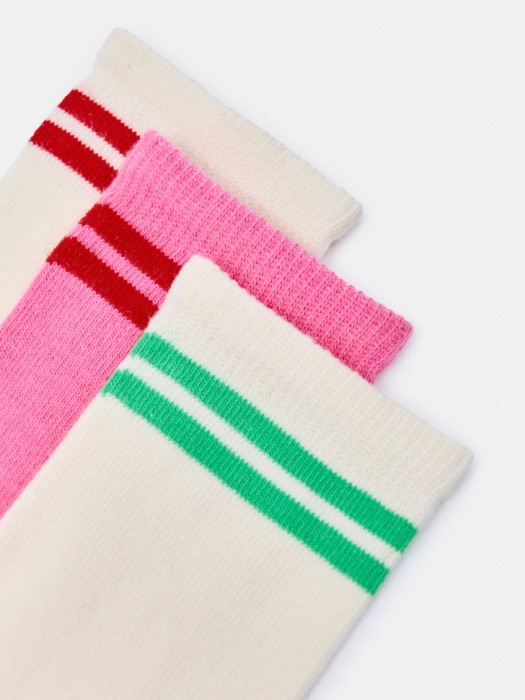 набор из 3 пар носков девочек от бренда sela вид слева