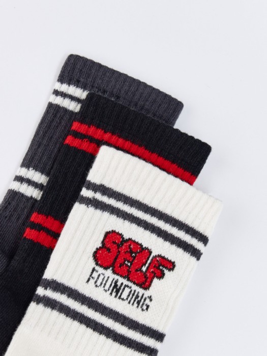 набор из 3 пар носков для мальчиков от бренда sela вид слева