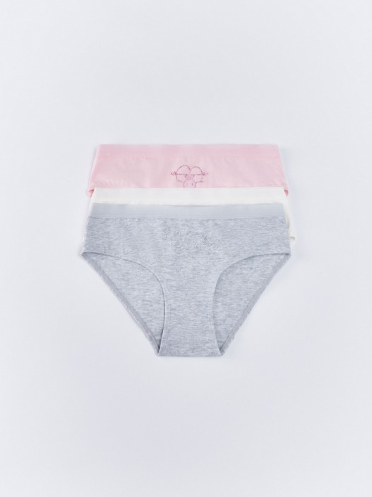 набор из 3 трусов-слипов для девочек  x смешарики 4610517118844 фотография