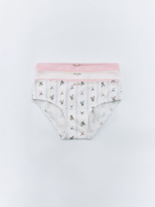 набор из 3 трусов-слипов для девочек 4610517121332 фотография