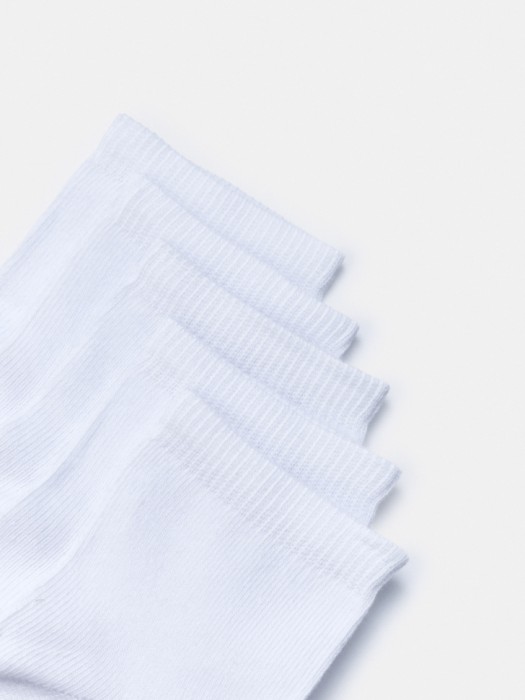 набор из 5 пар детских носков от бренда sela вид слева