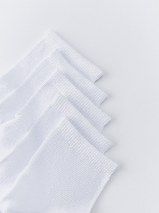 набор из 5 пар детских носков от бренда sela вид слева