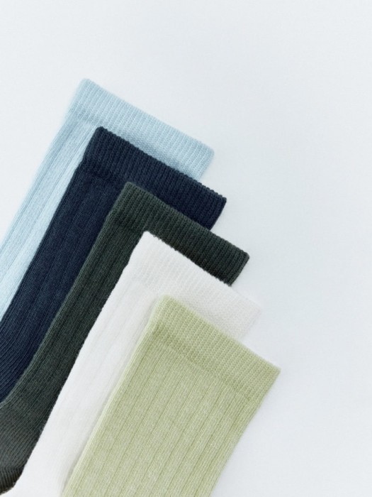 набор из 5 пар носков детские от бренда sela вид слева