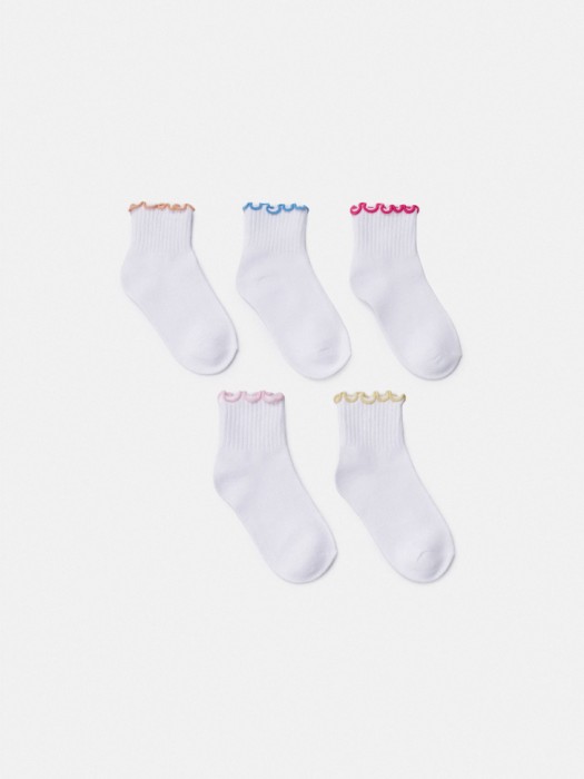 набор из 5 пар носков для девочек 4610517803030 фотография