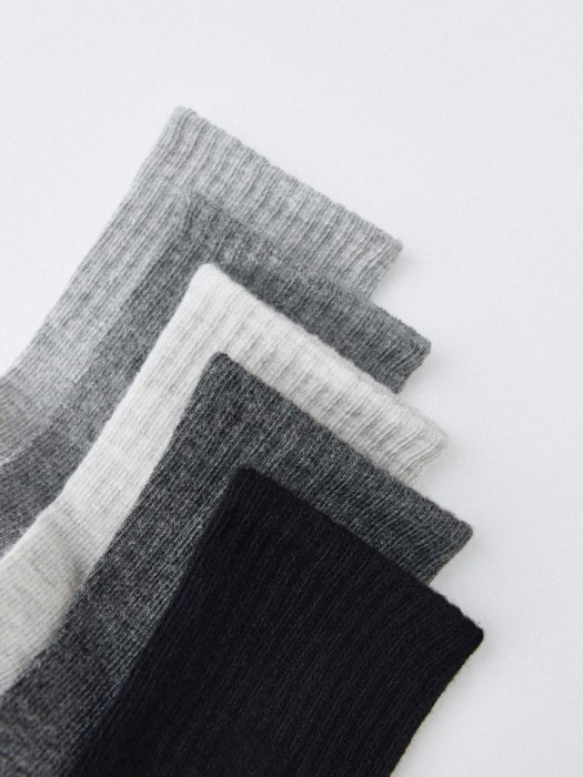 набор из 5 пар носков для мальчиков от бренда sela вид слева