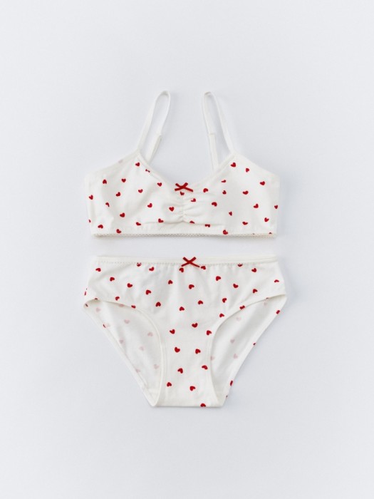 набор из топа и трусов-слипов с принтом для девочек 4610517119704 фотография