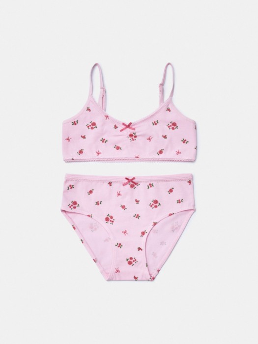 набор из топа и трусов-слипов с принтом для девочек 4610517746337 фотография