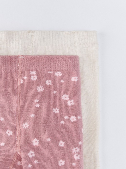 набор колготок для девочек, 2 шт. от бренда sela вид слева