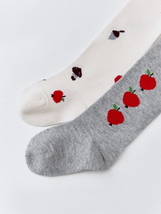 набор колготок для малышей, 2 шт. от бренда sela вид слева