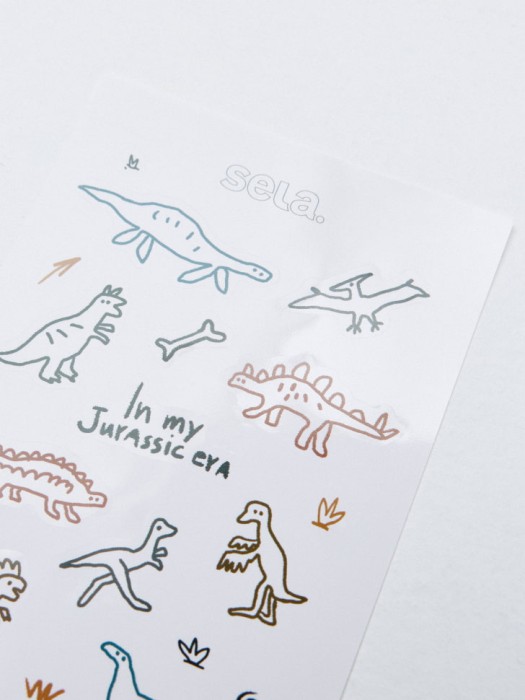 набор наклеек детский от бренда sela вид слева