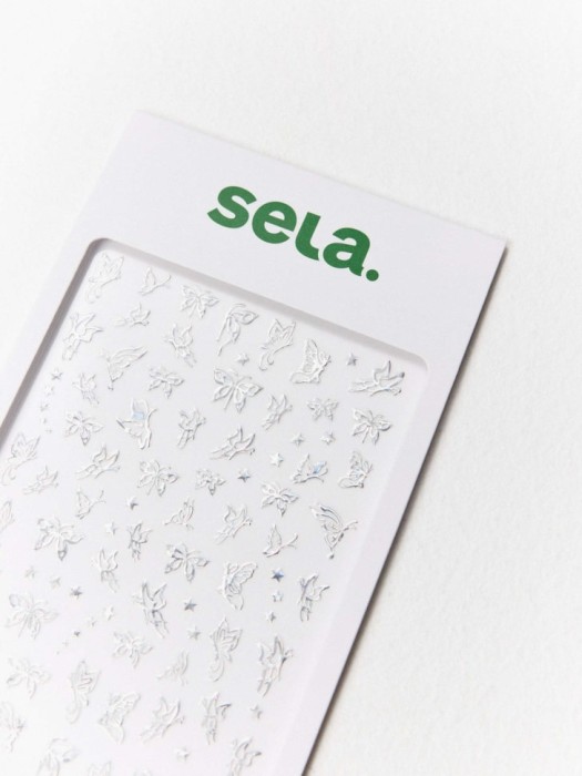 набор наклеек для ногтей детский от бренда sela вид слева