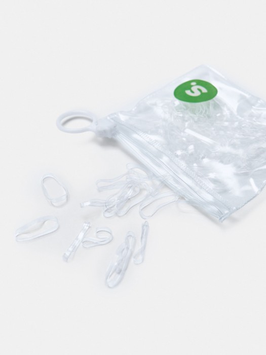 набор силиконовых резинок для девочек от бренда sela вид слева