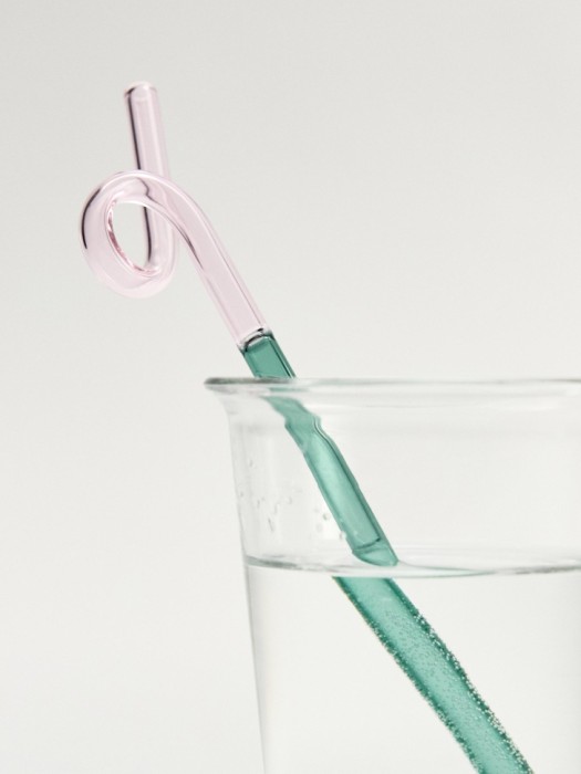 набор стеклянных трубочек с ершиком из россии вид сбоку