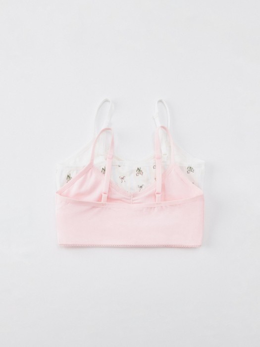 набор топов для девочек, 2 шт. от бренда sela вид слева