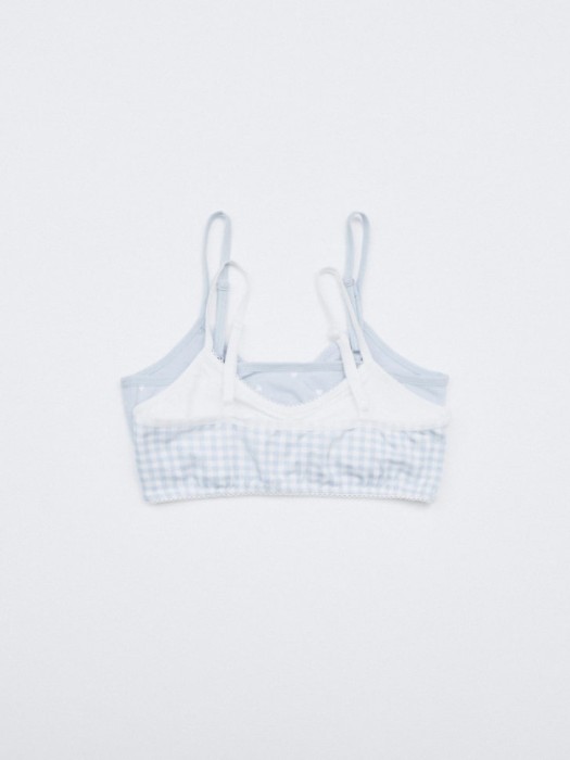 набор топов для девочек, 2 шт. от бренда sela вид слева