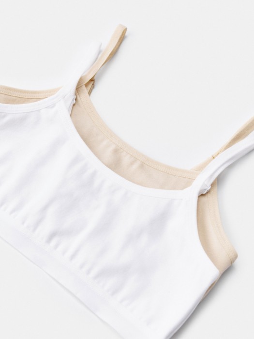 набор топов для девочек, 2 шт. от бренда sela вид слева