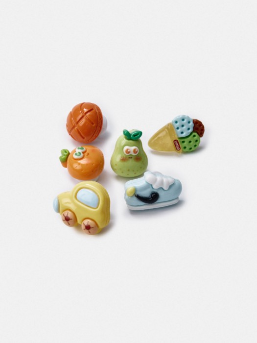 набор украшений для обуви детский от бренда sela вид слева