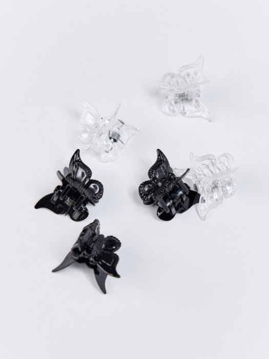 набор заколок-крабиков для девочек, 6 шт. от бренда sela вид слева