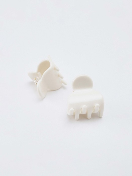 набор заколок-крабиков для волос 2 шт. от бренда sela вид слева