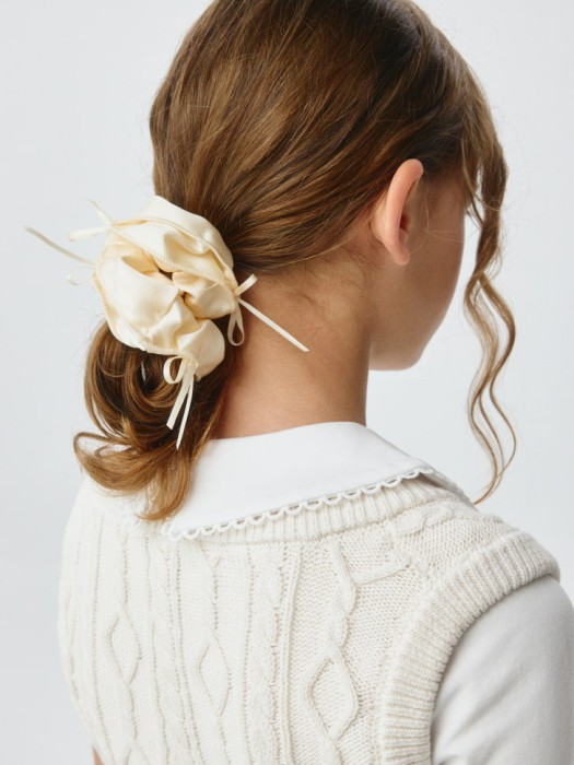 нарядная текстильная резинка для волос для девочек 4680704989489 фотография