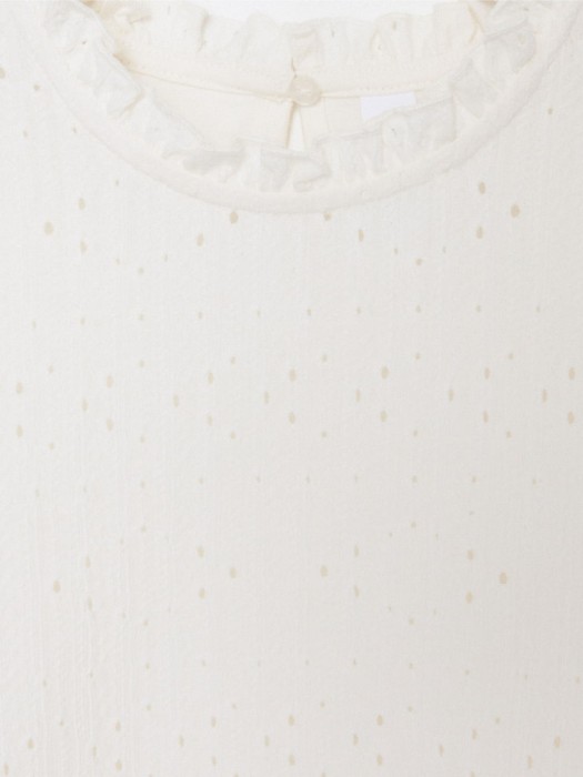 нарядная трикотажная блузка для девочек по цене 799 руб вид справа