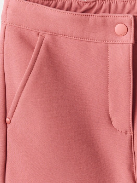 непромокаемые брюки из softshell на флисе для девочек из россии вид сбоку