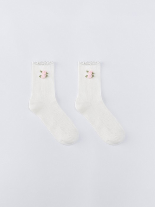 носки с декором для девочек 4610517356840 фотография
