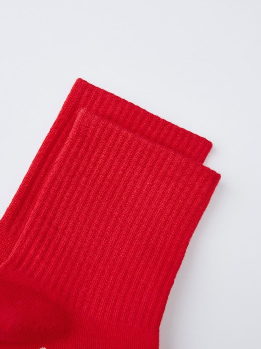 носки с жаккардовым принтом в рубчик от бренда sela вид слева