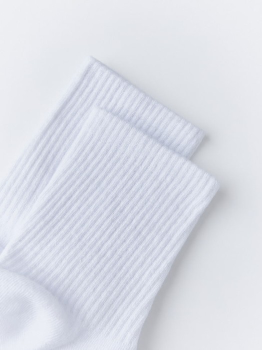 носки с жаккардовым принтом в рубчик от бренда sela вид слева