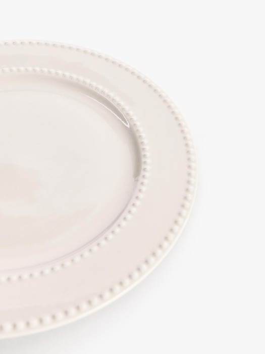 обеденная тарелка из костяного фарфора по цене 1299 руб вид справа