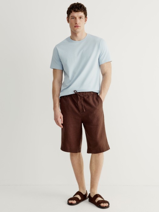 облегающая футболка адам от бренда sela вид слева