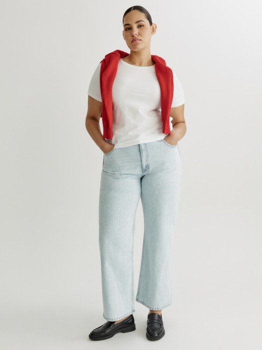 облегающая футболка ева от бренда sela вид слева