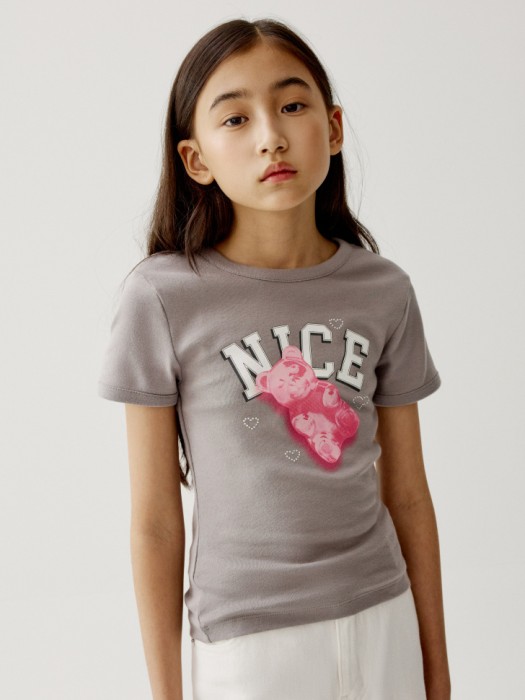 облегающая футболка с принтом для девочек 4610517713155 фотография