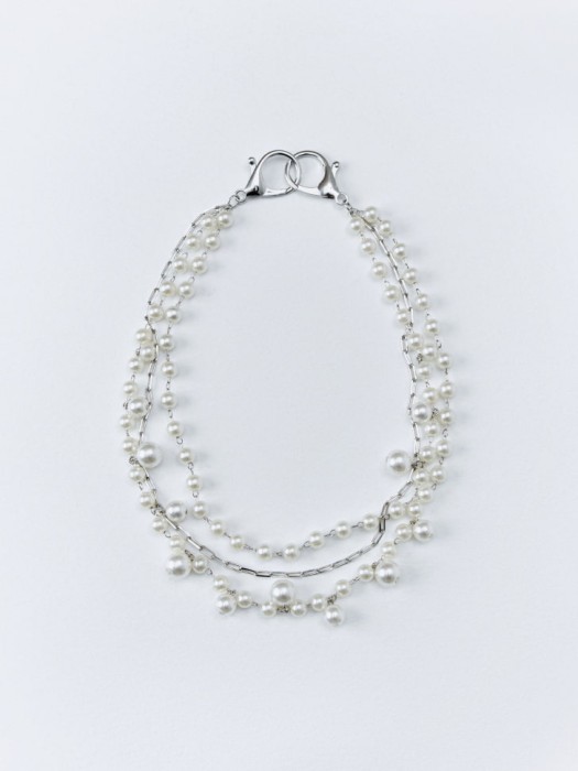 обвес из цепей из линейки  young от бренда sela вид слева